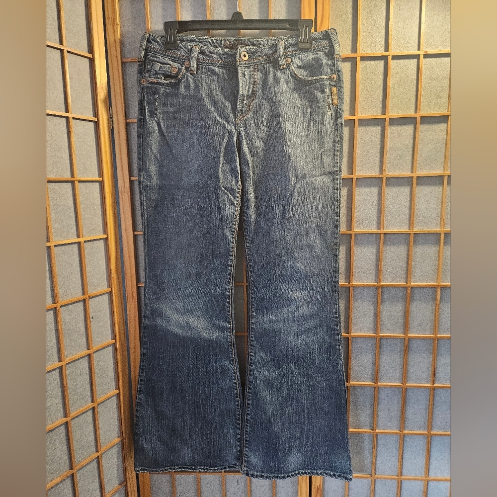 Silver Jeans 31 Waist 33 Inseam Blue Flare Women's Jeans
